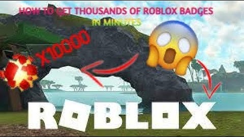 [UNPATCHED] HOW TO GET EVERY ROBLOX BADGE GLITCH! 2021
