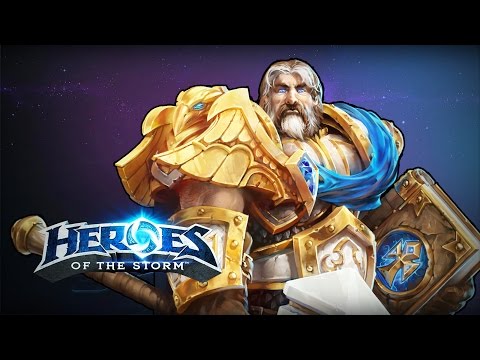 Heroes of the Storm - Uther Gameplay & Build