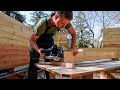 LOG CABIN Build - S2E4: Wooden Cabin WALLS