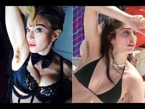 Video: Madonna's Daughter Lourdes Leon, 22, Rocks Leg Hair And Shows Off Her Nipple On The Red Carpet