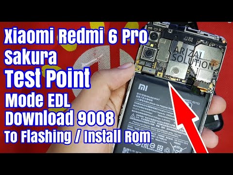 Xiaomi Redmi 6 Pro Test Point