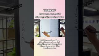 TOUCHCITY infrared touch screen solution with a great writing experience in class