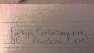 Free fantage membership hack ( no download ) coming soon