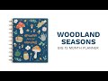 2024 Woodland Seasons Happy Planner Big Vertical Layout 12 Months | PPBD12-147