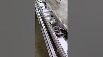 Expand your productivity with flexible conveyor technology #palletconveyor #machine #linkconveyors