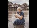 Blind Grandmother's Granddaughter Swept Away by Flood, Only God Can Help 😢#TearfulStory#Miracle