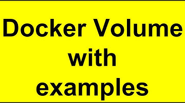 Docker volume tutorial | Docker volume mount | Docker volume with examples