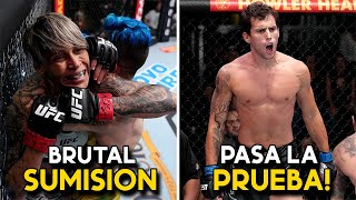 Poderosa SUMISIÓN de Jessica Andrade | Claudio Puelles SOMETE de manera ASOMBROSA | UFC Vegas 52