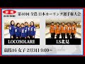 【女子予選16】LOCOSOLARE vs LS北見 | 第40回 全農 日本カーリング選手権大会