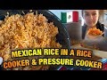 Mexican / Spanish Rice in a Rice Cooker & Pressure Cooker