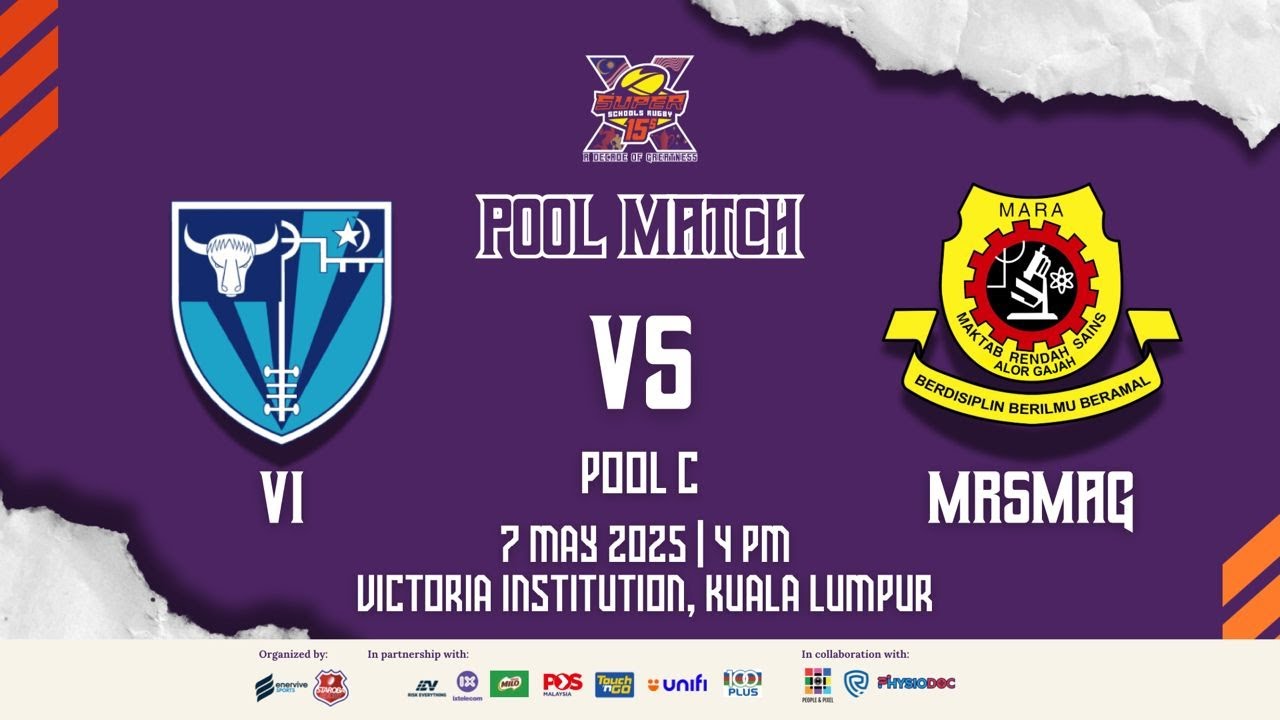 SSR15s - Victoria Institution vs MRSM Alor Gajah