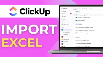 How to Import Excel into ClickUp Quick Tutorial