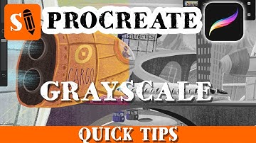Procreate 5 Create Grayscale Image Quick