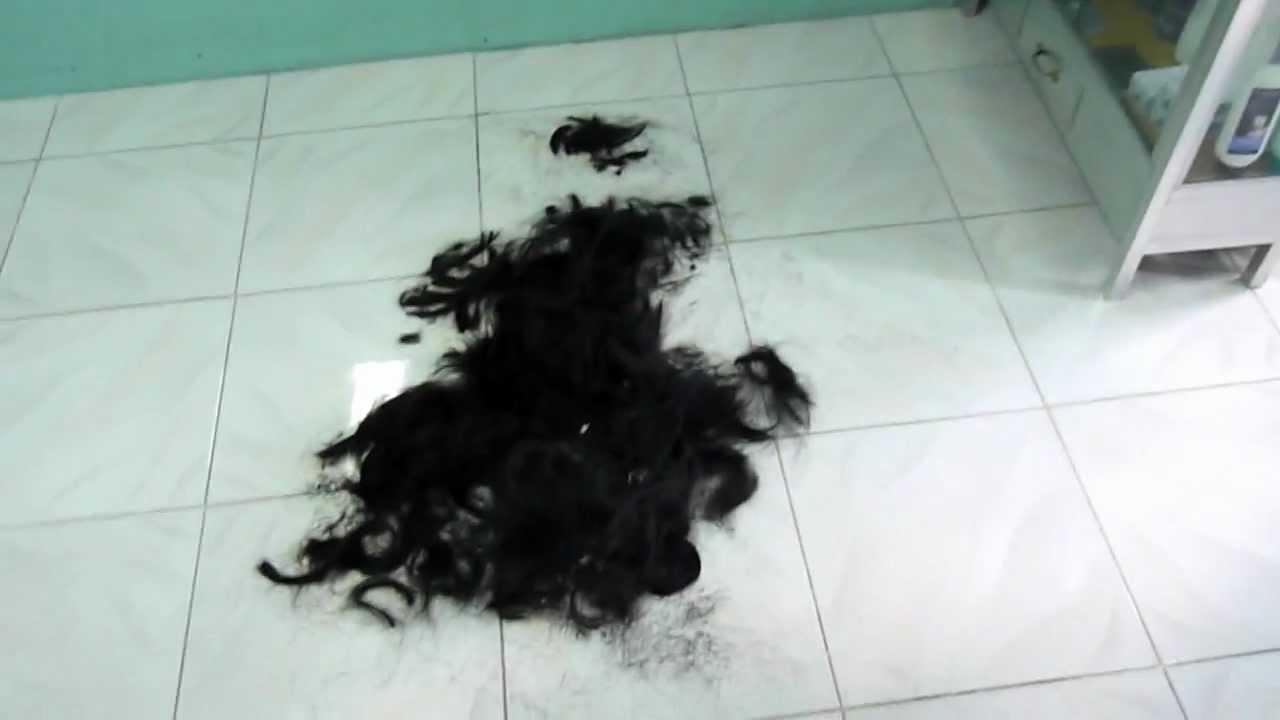 Hair on the floor - YouTube