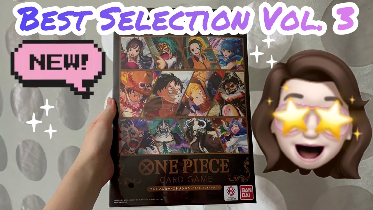 LATEST One Piece Card Game Opening Premium Card Collection Best Selection  vol 3 Card Play