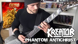 Kreator - Phantom Antichrist | Full Guitar Cover (Tabs - MIDI - All Guitars) Resimi