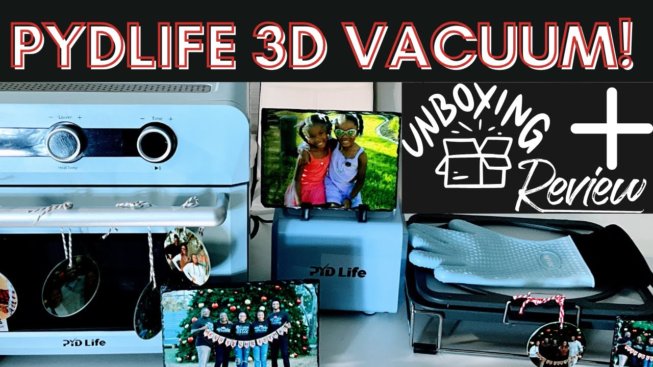 Experience The Ultimate Unboxing And Setup Of The Pydlife 3d Vacuum Sublimation Tray And Pump Kit!