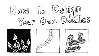 How to Doodle Your Own Zentangle Patterns (Part 1: Basics) - Step by Step Drawing Tutorial