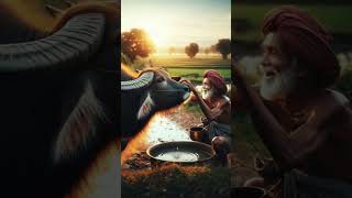 KISAN OR COW KI EMOTIONAL STORY #AI #viral