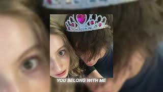 taylor swift - you belong with me (sped up)