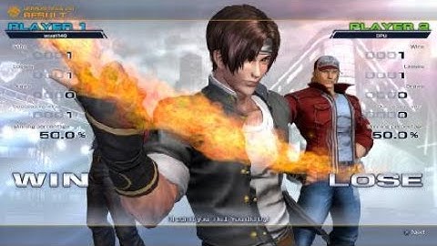 The King of Fighters XIV Kyo / Terry / Rock VS Kyo / Terry / Rock