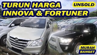 BUSET INNOVA 70 JUTA FORTUNER 100 JT GA LAKU TURUN HARGA #lelangibid #lelangmobil
