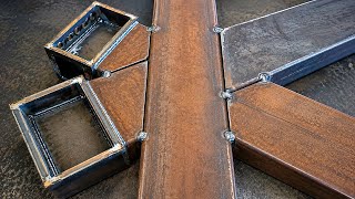 MIG Welding Perfect Joint | 10mm Gap Fill | Flat Position 🔥#viralvideo #migwelding