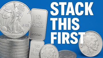 Silver Stacking 101 - The Only 4 Types Of Silver You Need to Buy!