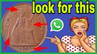 🔴UK One Penny most Expensive Penny 1963 Coins worth up $30,000 to look for Coins worth money!