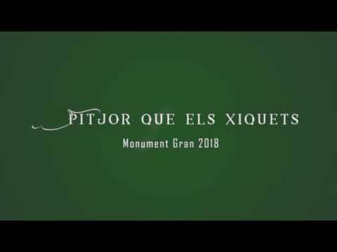 Monument Gran 2018 - "Pitjor que els xiquets" de Palacio i Serra