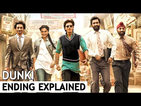 Dunki Movie Explained | In Hindi | Shahrukh Khan Tapsee Pannu Vicky Kaushal | BNN Review
