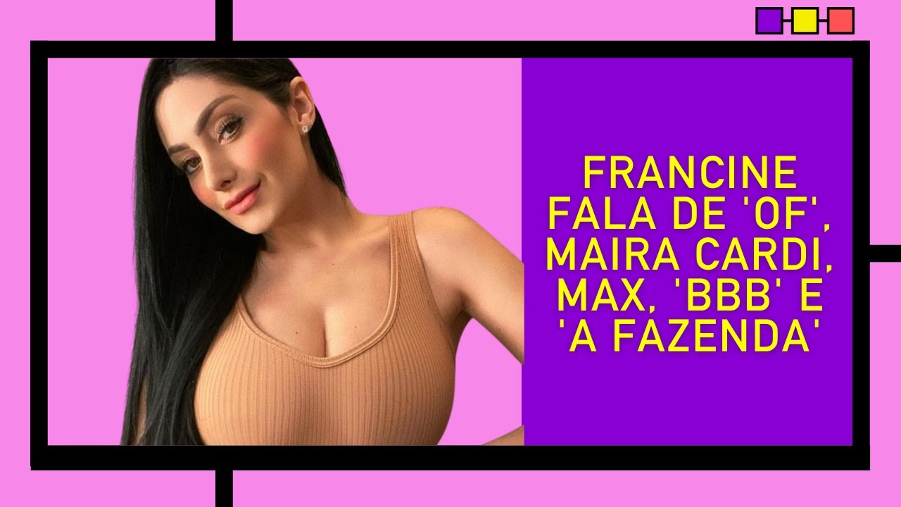 FRANCINE conta SEGREDOS e OUSADIAS do SUCESSO no ONLYFANS MAIS AMADO DO BRASIL