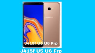 Samsung J4 Plus Android 9.0 U6 Frp Bypass Samsung J415F Android 9 Frp