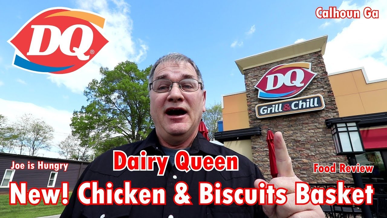 Dairy Queen New! Chicken & Biscuits Basket DQ New product Review