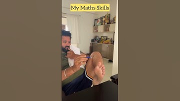 My Maths Skills | #comedy #funny #relatable
