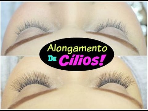 Alongamento de Cílios... Minha Experiência! - por Raquel Guimarães