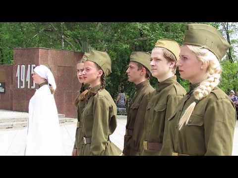 Вокально-хореографическая композиция в День  Победы в Лисичанске 9 мая 2018