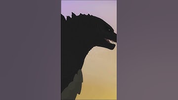 Godzilla CUSTOM Roar | Pivot Animator #godzilla #monsterverse #pivot #monsterversegodzilla