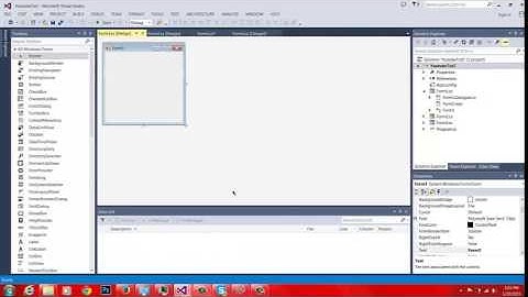 Microsoft Visual Studios Tutorial  (How To Open New Forms With A ComboBox)