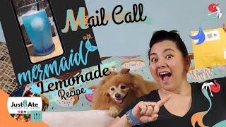 Mail Call with Mermaid Lemonade Summer Drink Recipe | Support Small Business | Just8ate