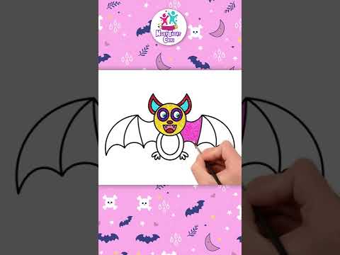 Video How To Draw Halloween Bat | Làm thế nào để vẽ con dơi... - youtube