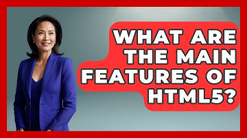 What Are the Main Features of HTML5? | Simple HTML Studio News