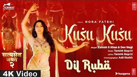 Kusu Kusu | Nora Fatehi | 4K Video | Divya Khosla | Zahrah S Khan | Dev Negi | 🎧 HD Audio