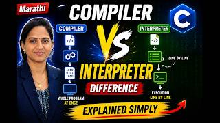 Compiler vs Interpreter Explained in Marathi 🔥 | Difference in 10 Minutes (C Programming)