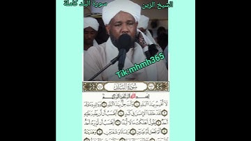 الشيخ الزين محمد أحمد- سورة البلد