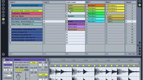 Clip view and audio clips - Ableton Live