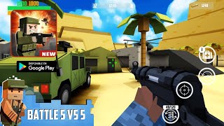 Block Sniper: FPS PVP Action-Offline Shooting Games Android Gameplay Part 1 screenshot 3