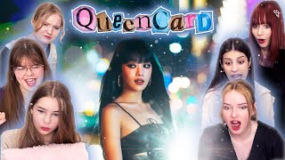 COVER DANCE TEAM's REACTION TO (G)I-DLE ((여자)아이들) - 'Queencard' (퀸카) (eng subs)