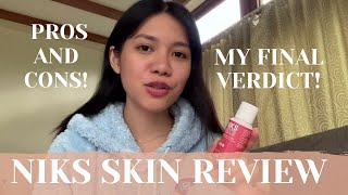 NIKS SKIN HONEST REVIEW: Nurture Kit Experience | FINAL THOUGHTS! NIKS SKIN HONEST REVIEW: Nurture Kit Experience | FINAL THOUGHTS!