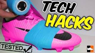 Football Boot Tech Hacks Tested! DIY Tricks